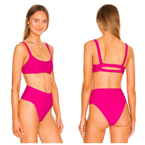 L*Space Jess Desi Bikini Set Bougainvillea - Picture 13 of 13